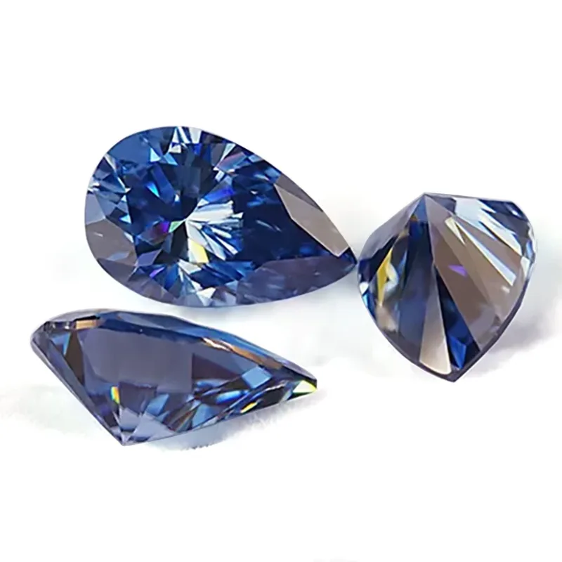 pear cut moissanite 2