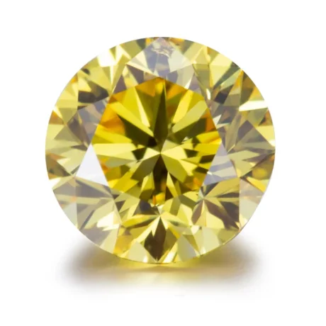 yellow lab grown diamonds