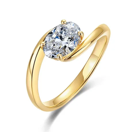 Custom Lab Grown Diamond Engagement Ring