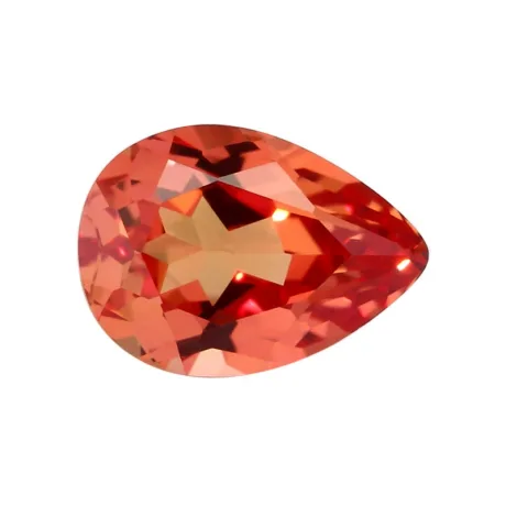Lab Created Orange Sapphire