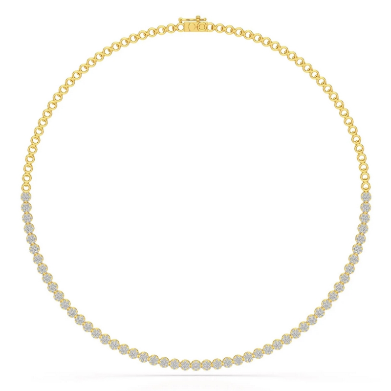 Lab Grown Diamond Tennis Necklace