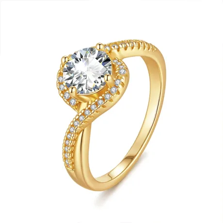 Moissanite Diamond Rings